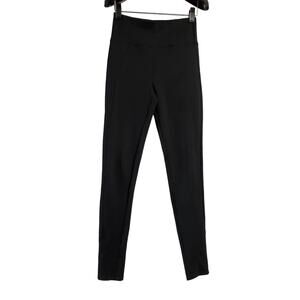 Assets by Spanx Ponte Shaping Women's Size S Black Leggings Casual Tummy Control